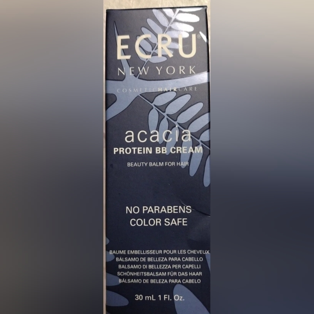 ECRU New York Acacia Protein BB Cream-Beauty Balm for hair travel size NIB 🎊
